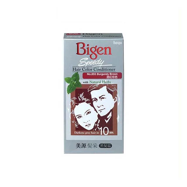 BIGEN SPEEDY BURGUNDY BROWN 855