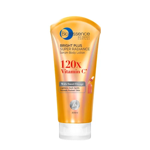 BIO-ESSENCE BRIGHT PLUS SUPER RADIANCE SERUM BODY LOTION 300ML