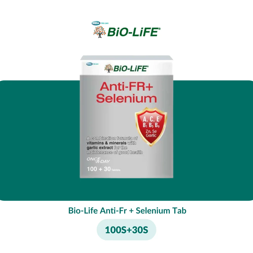 Bio-Life Anti-Fr + Selenium Tab (30S/100S+30S) - Image 3