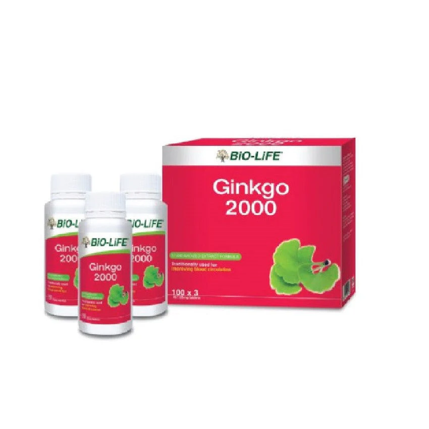 Bio-Life Ginkgo 2000 Tab 100Sx3