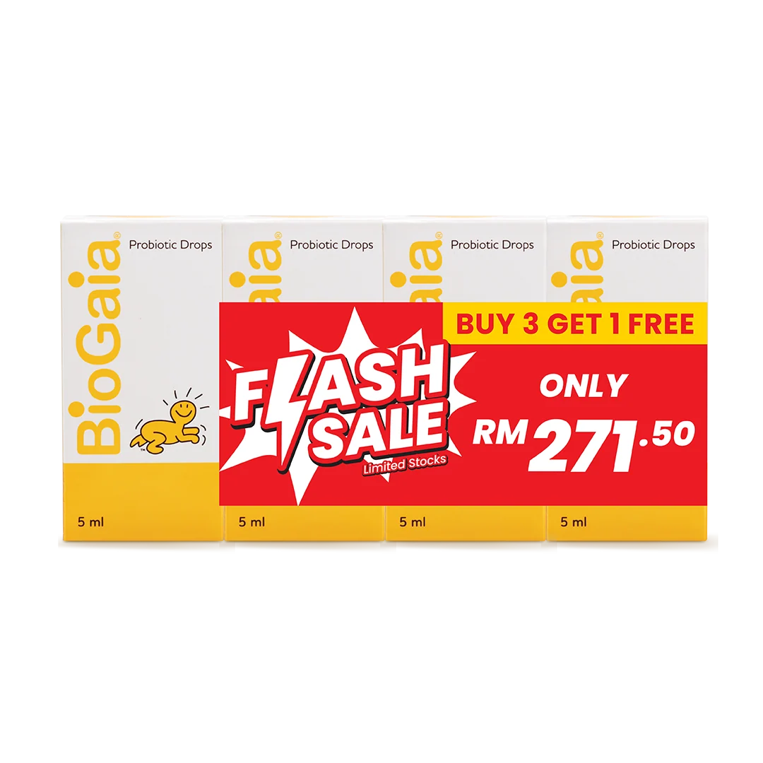BIOGAIA PROBIOTICS DROPS BUY 3 FREE 1