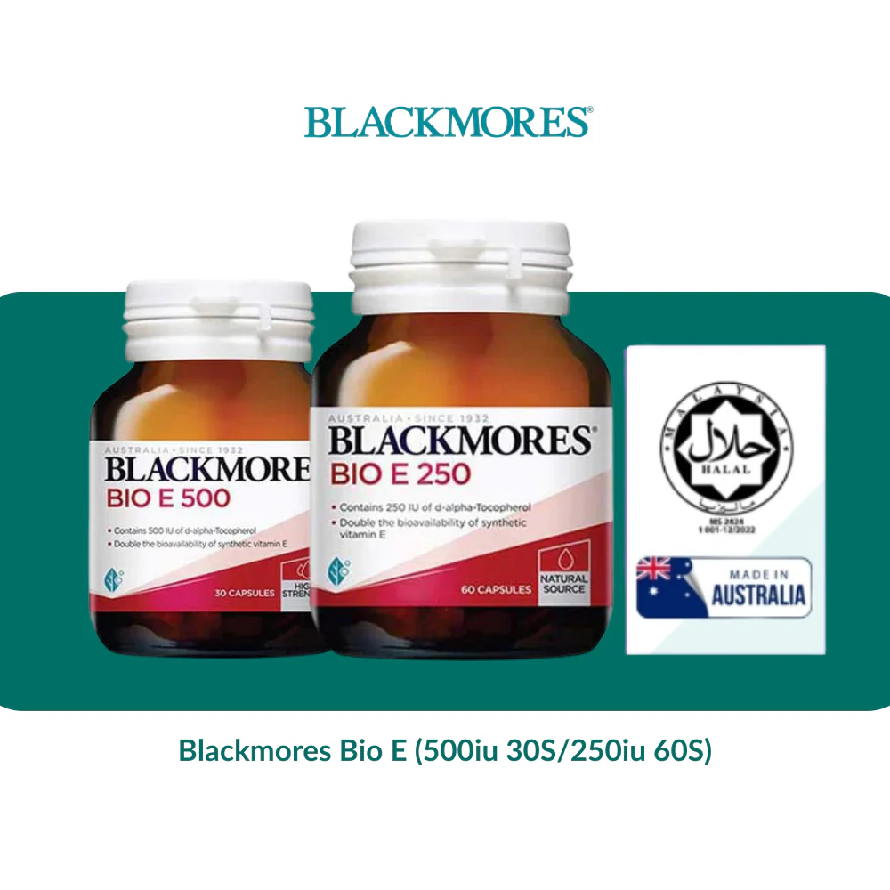 Blackmores Bio E (500iu 30S/250iu 60S)