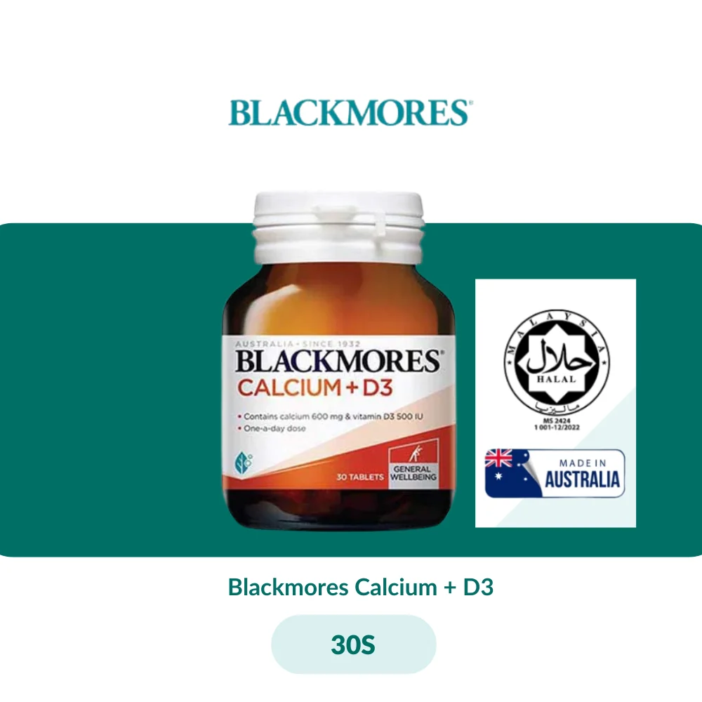 Blackmores Calcium + D3 (30s/60s/120s) - Image 2