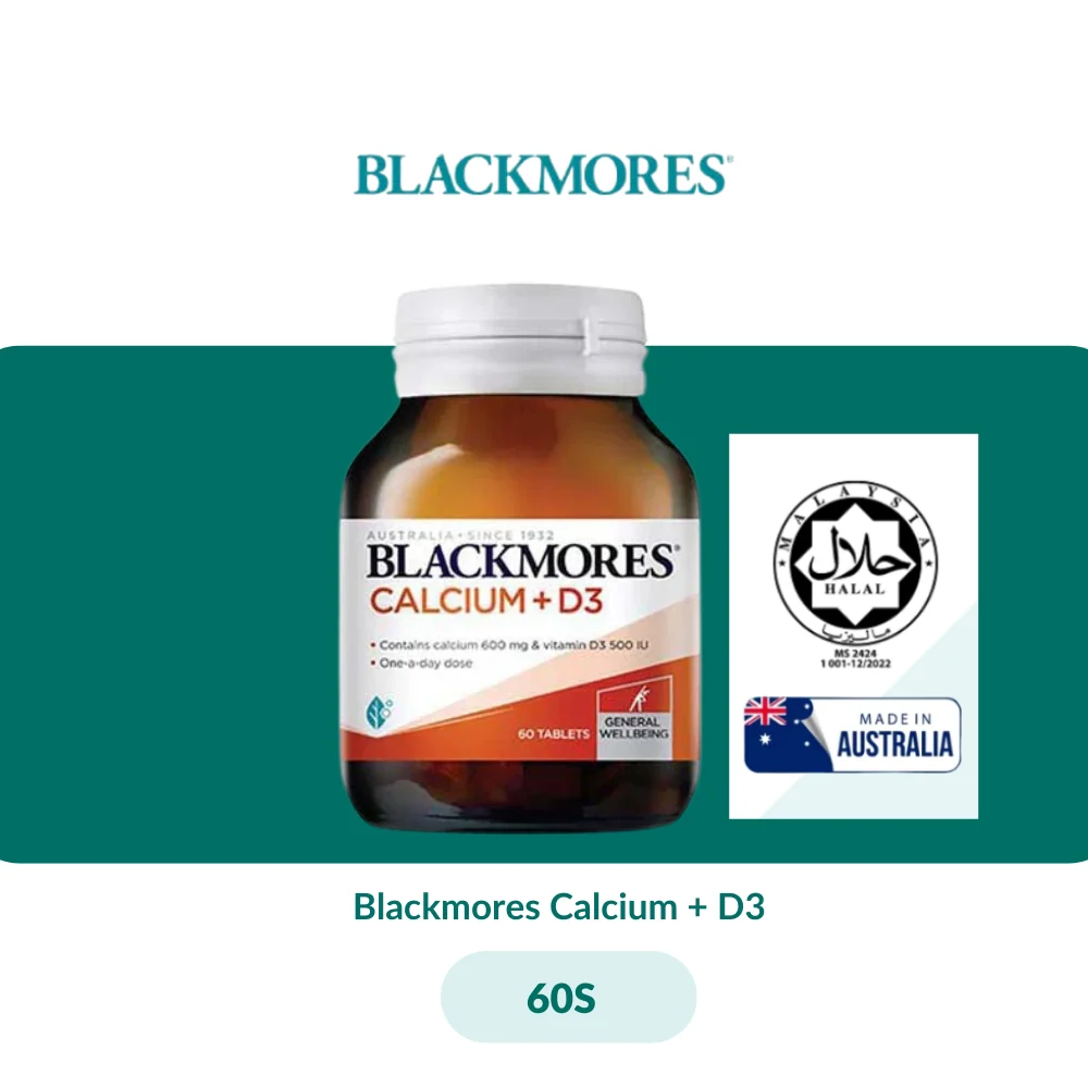 Blackmores Calcium + D3 (30s/60s/120s) - Image 3