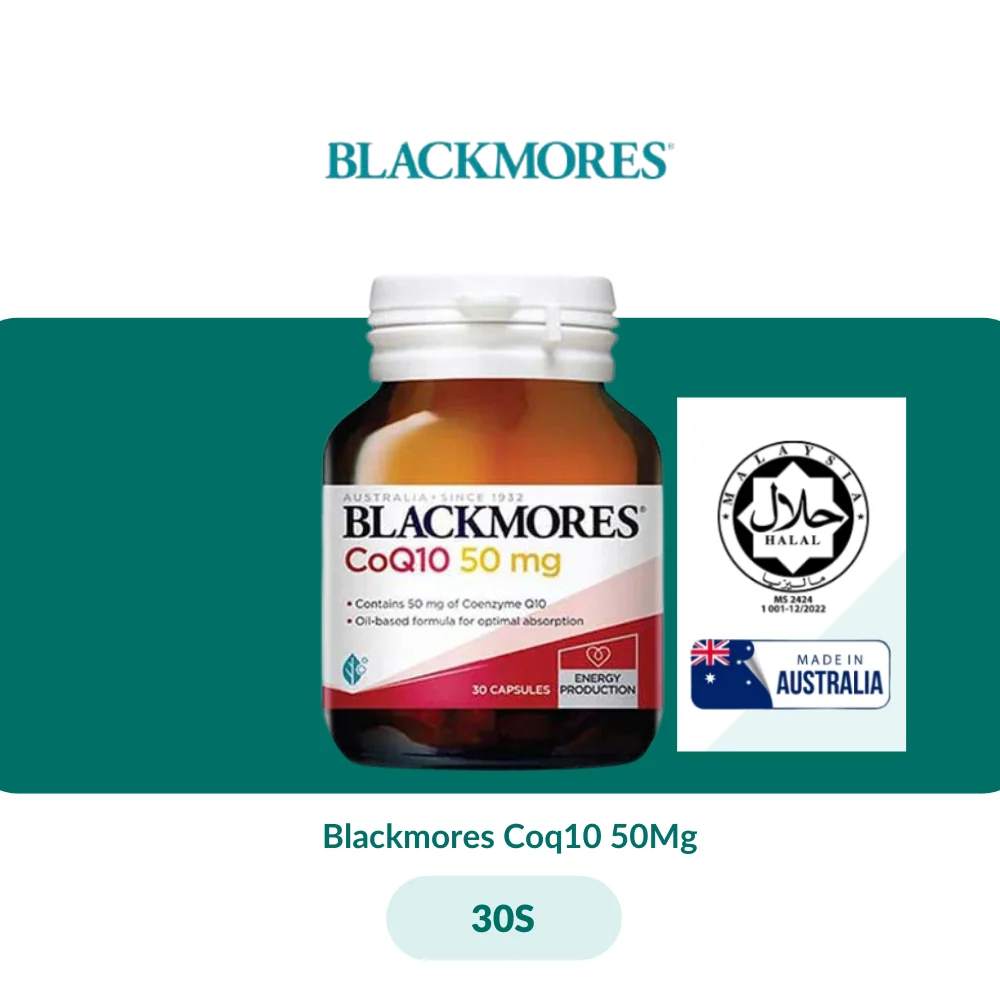Blackmores Coq10 50Mg (30s/120s) - Image 2