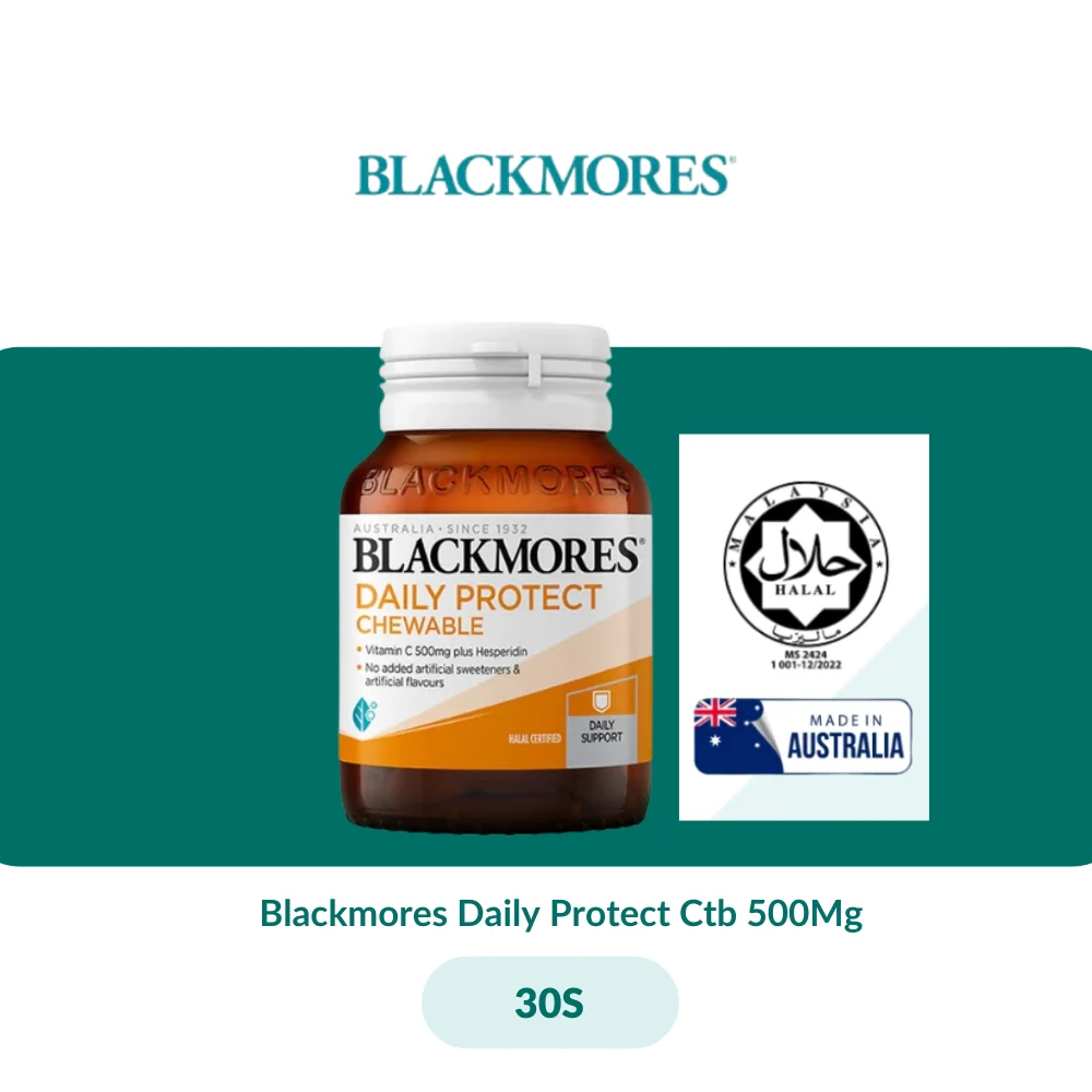 Blackmores Daily Protect Ctb 500Mg (30s/60s) - Image 2