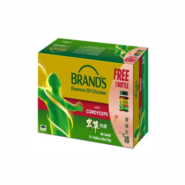 BRANDS ESSENCE OF CHICKEN WITH CORDYCEPS 70G 12S+1S