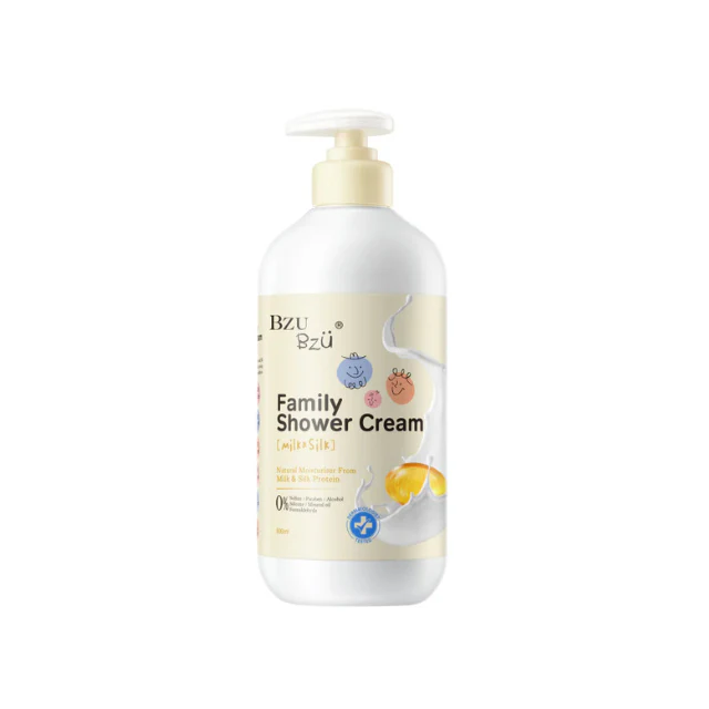 BZU BZU FAMILY SHOWER CREAM MILK & SILK 800ML