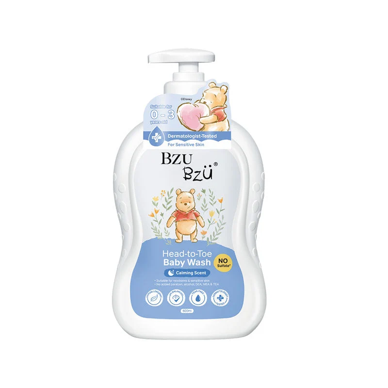 BZU BZU HEAD-TO-TOE BABY WASH 600ML
