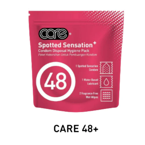 CARE 48 SPOTTED SENSATION+ HYGIENE PACK 4S-PWP