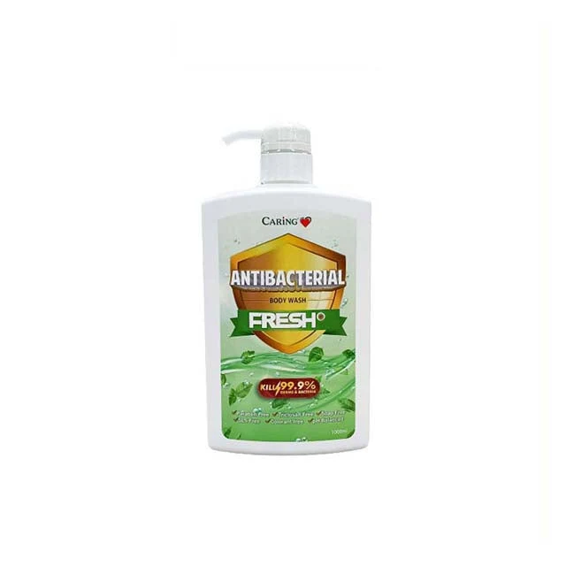 CARING ANTIBACTERIAL BODY WASH FRESH 1L