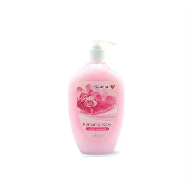 CARING FLORAL CREAM HAND WASH ROMANTIC ROSE 500ML