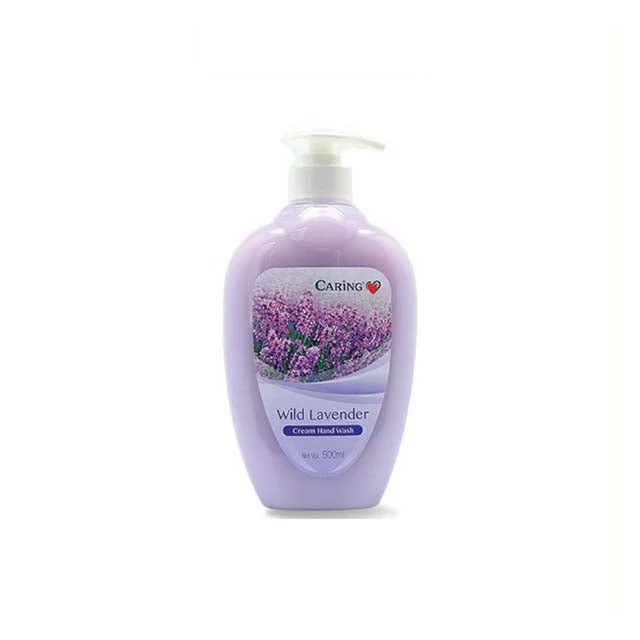 CARING FLORAL CREAM HAND WASH WILD LAVENDAR 500ML