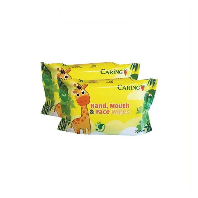 CARING HAND MOUTH FACE WIPE 30SX2