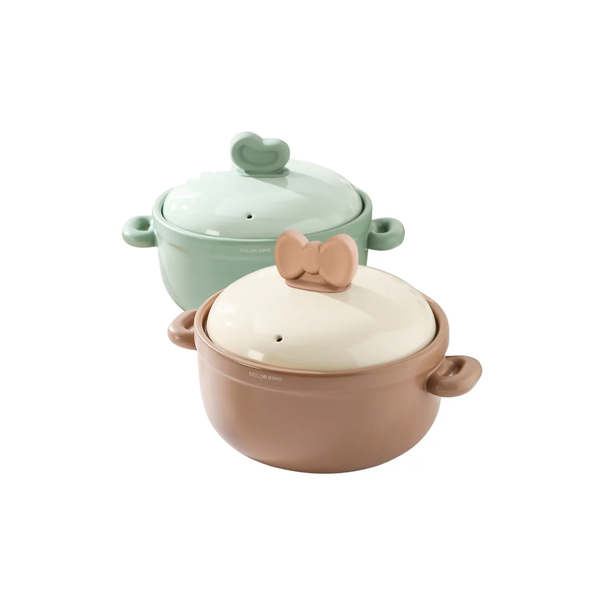 CARING X COLOR KING STOCK POT 2L - GREEN