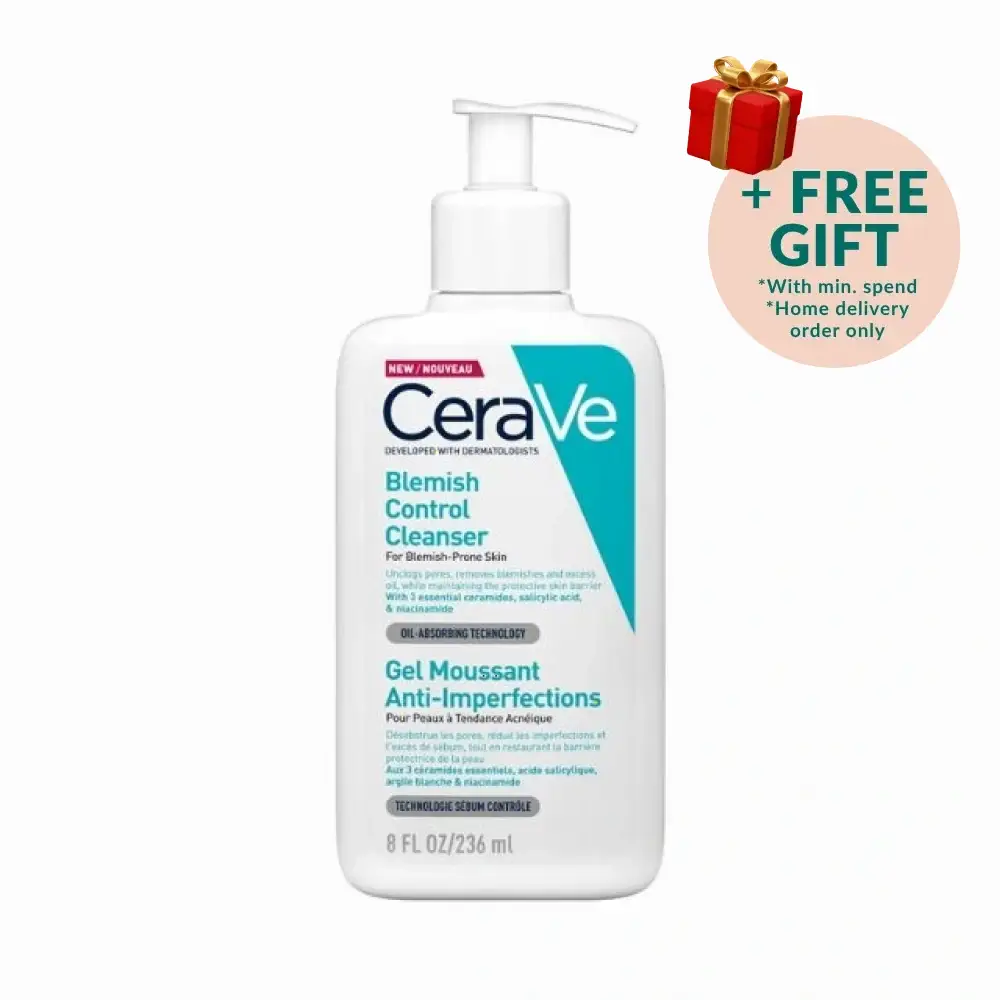 CERAVE ACNE BLEMISH CONTROL CLEANSER 236ML