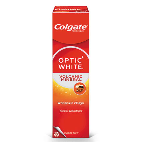 COLGATE TOOTHPASTE OPTIC WHITE VOLCANIC MINERAL 100G