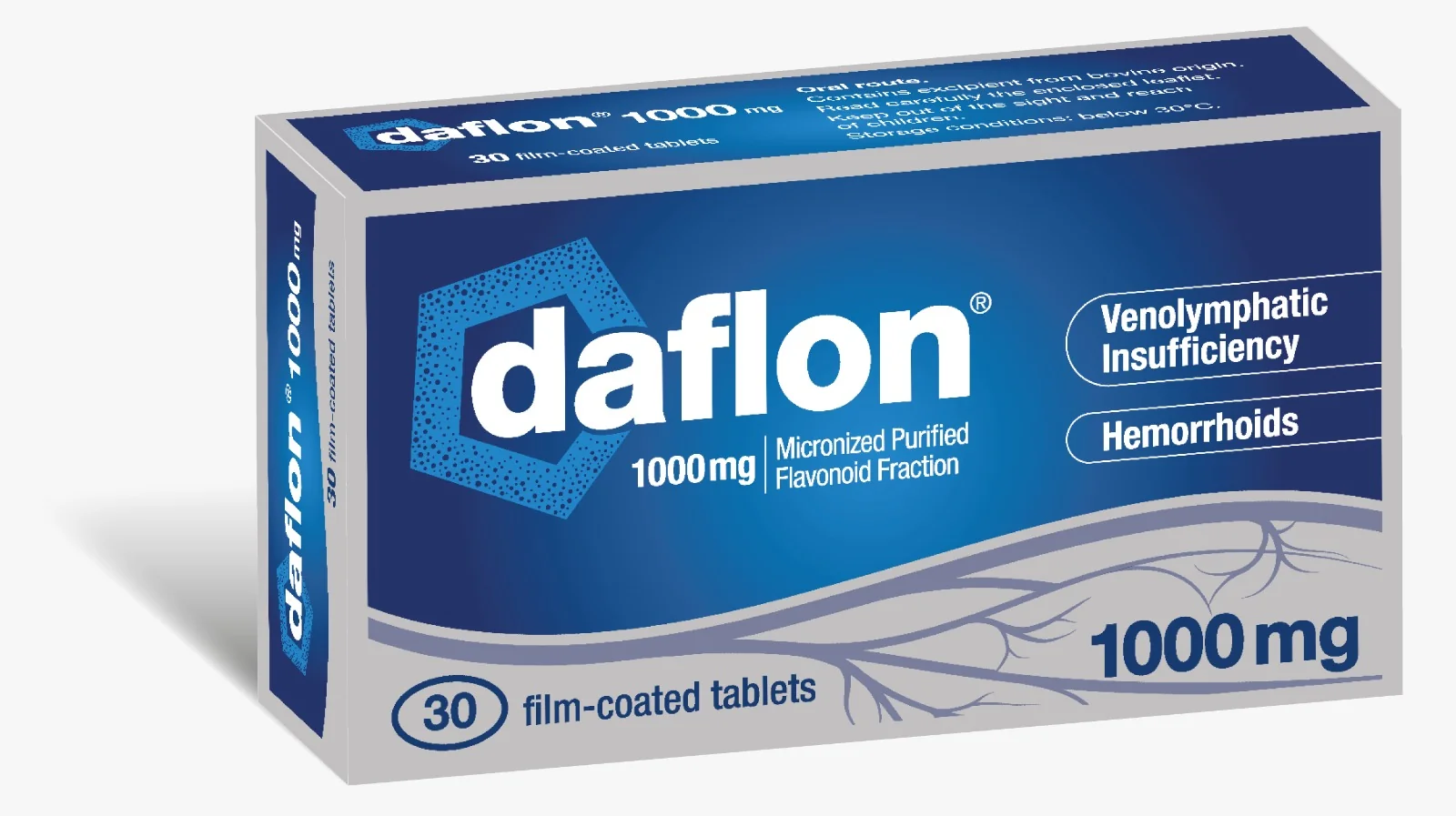 DAFLON 1000MG FILM COATED TAB 10SX3