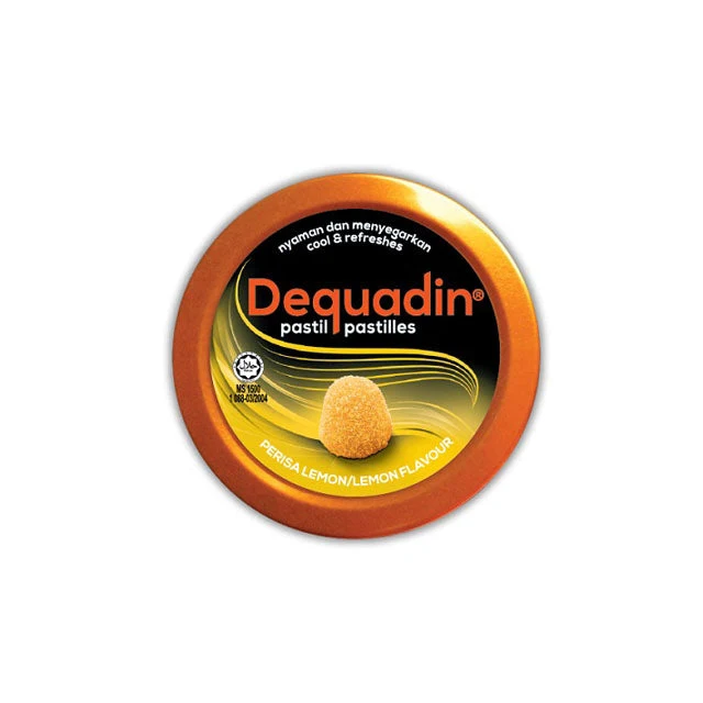 DEQUADIN LEMON PASTILLE 50G