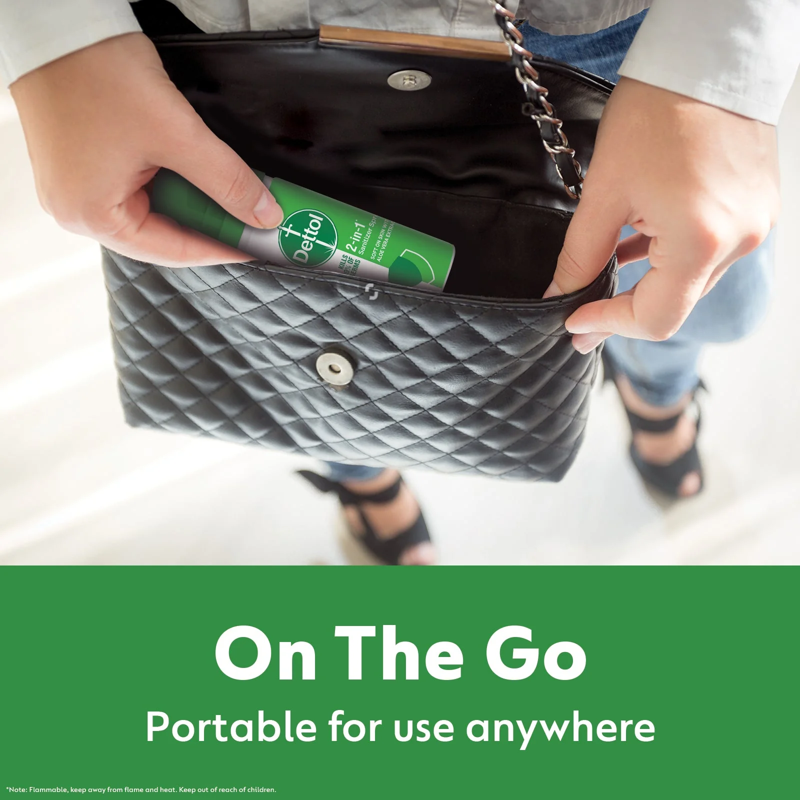 DETTOL 2-IN-1 SANITIZER SPRAY 50ML - Image 6