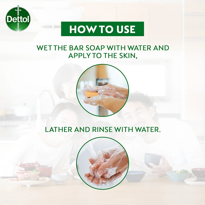 DETTOL BAR SOAP LASTING FRESH 105GX4S (B3F1) - Image 6