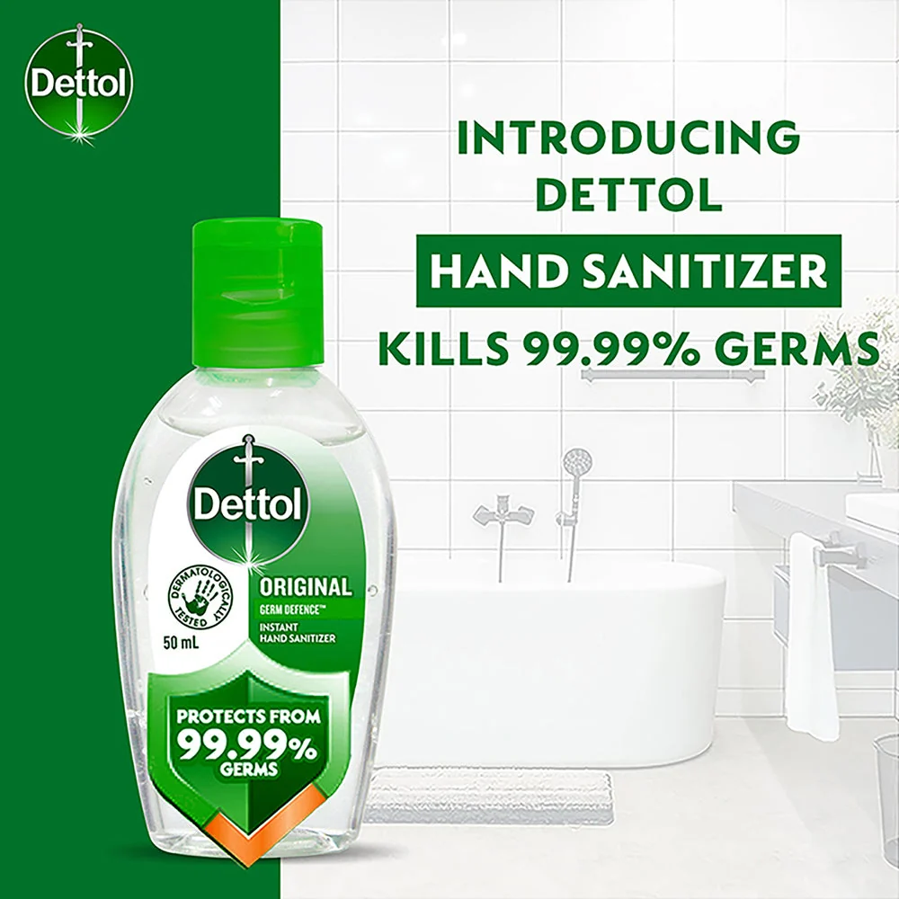 DETTOL HAND SANITISER ORIGINAL 50ML - Image 3