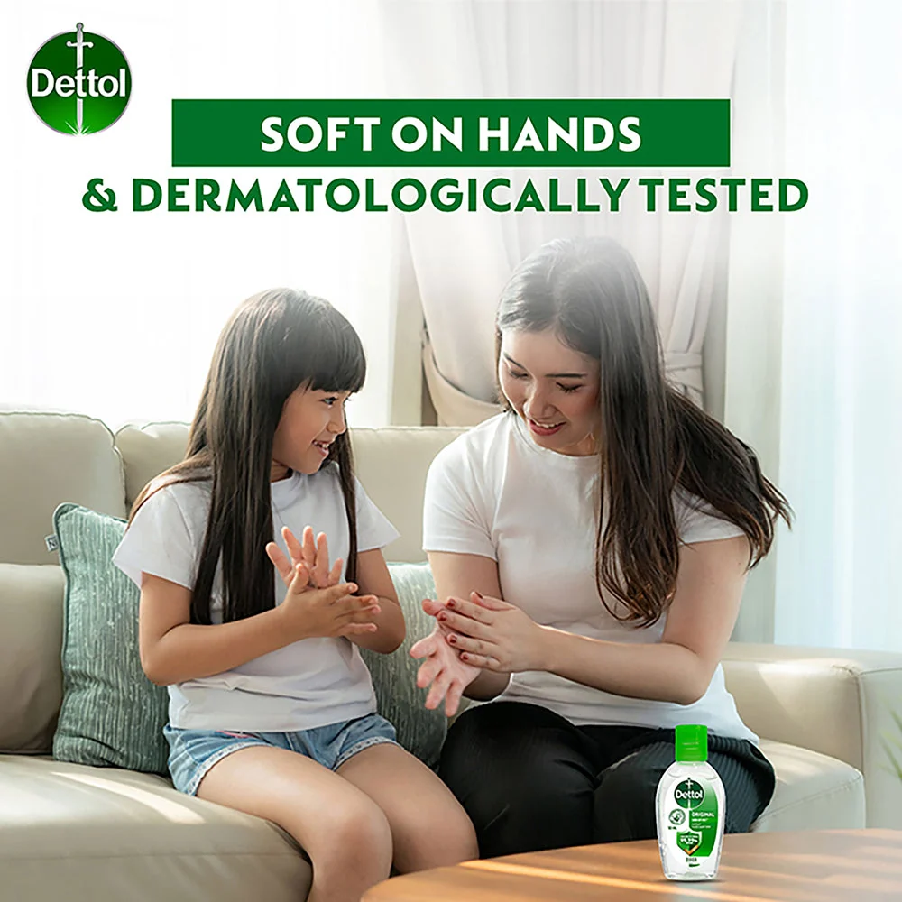 DETTOL HAND SANITISER ORIGINAL 50ML - Image 5
