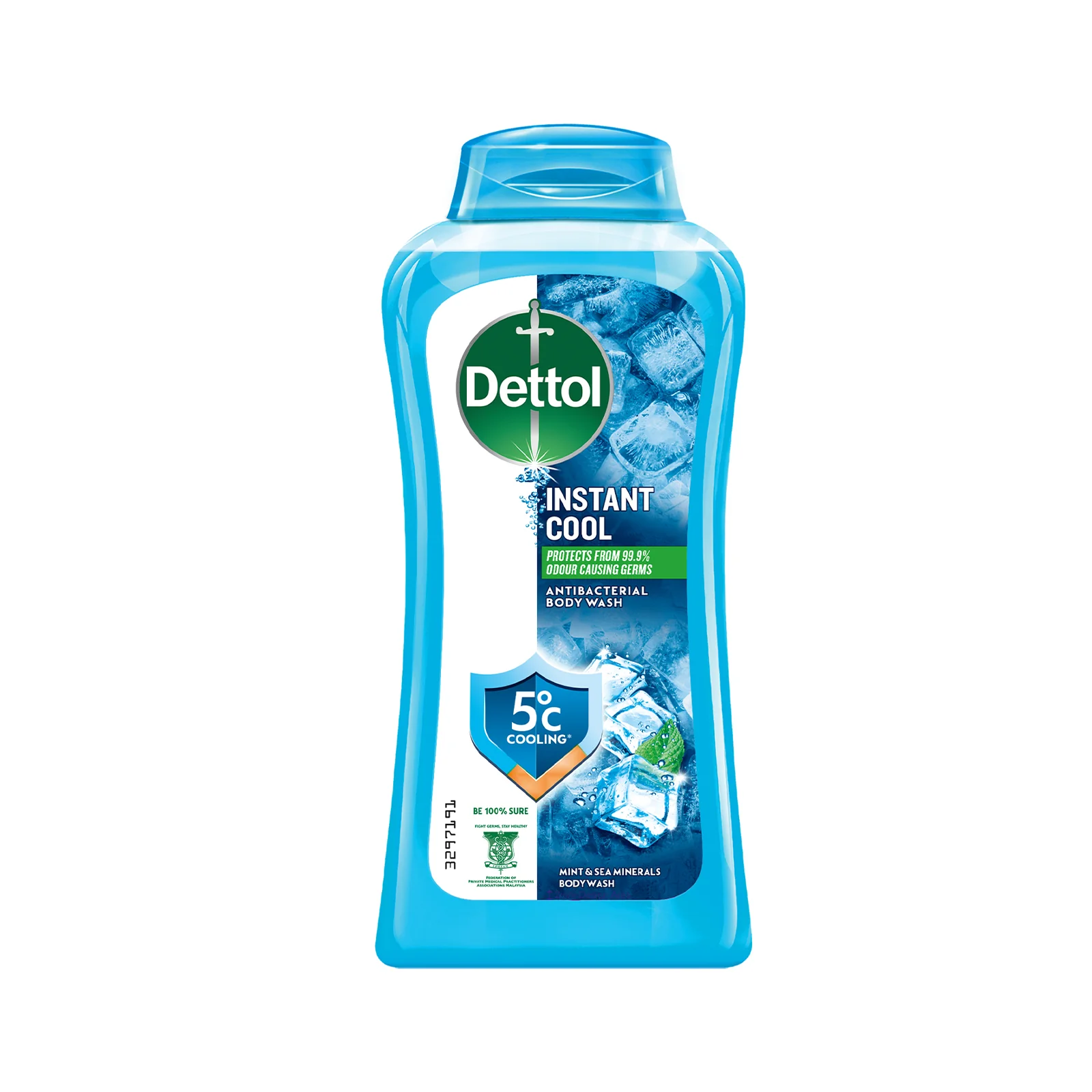 DETTOL SHOWER FOAM COOL 250ML - Image 2