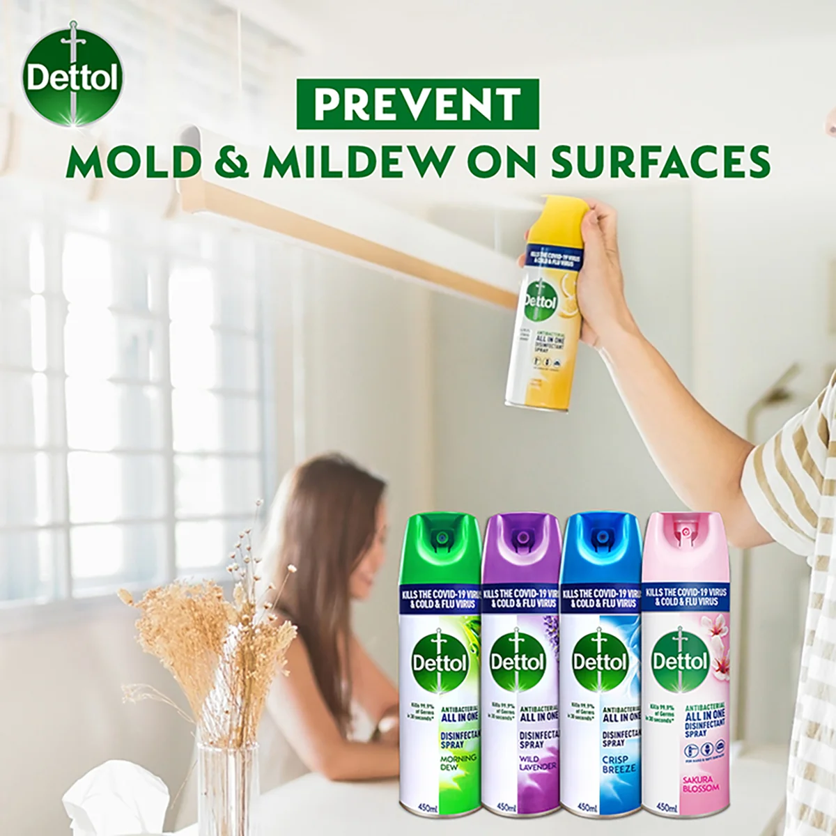 DETTOL SPRAY LAVENDER 450ML - Image 10
