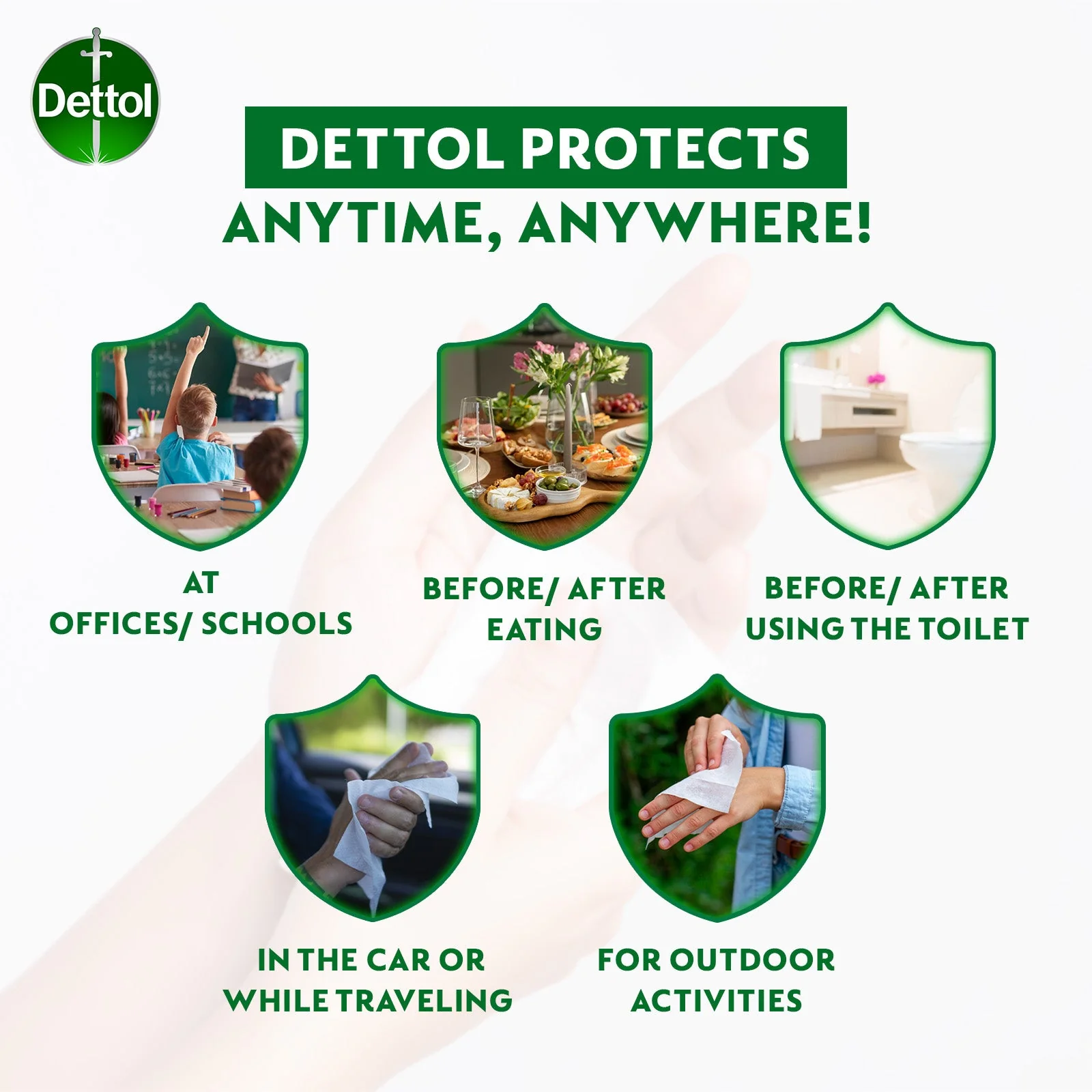 DETTOL WIPES ANTIBACTERIAL 50S - Image 5