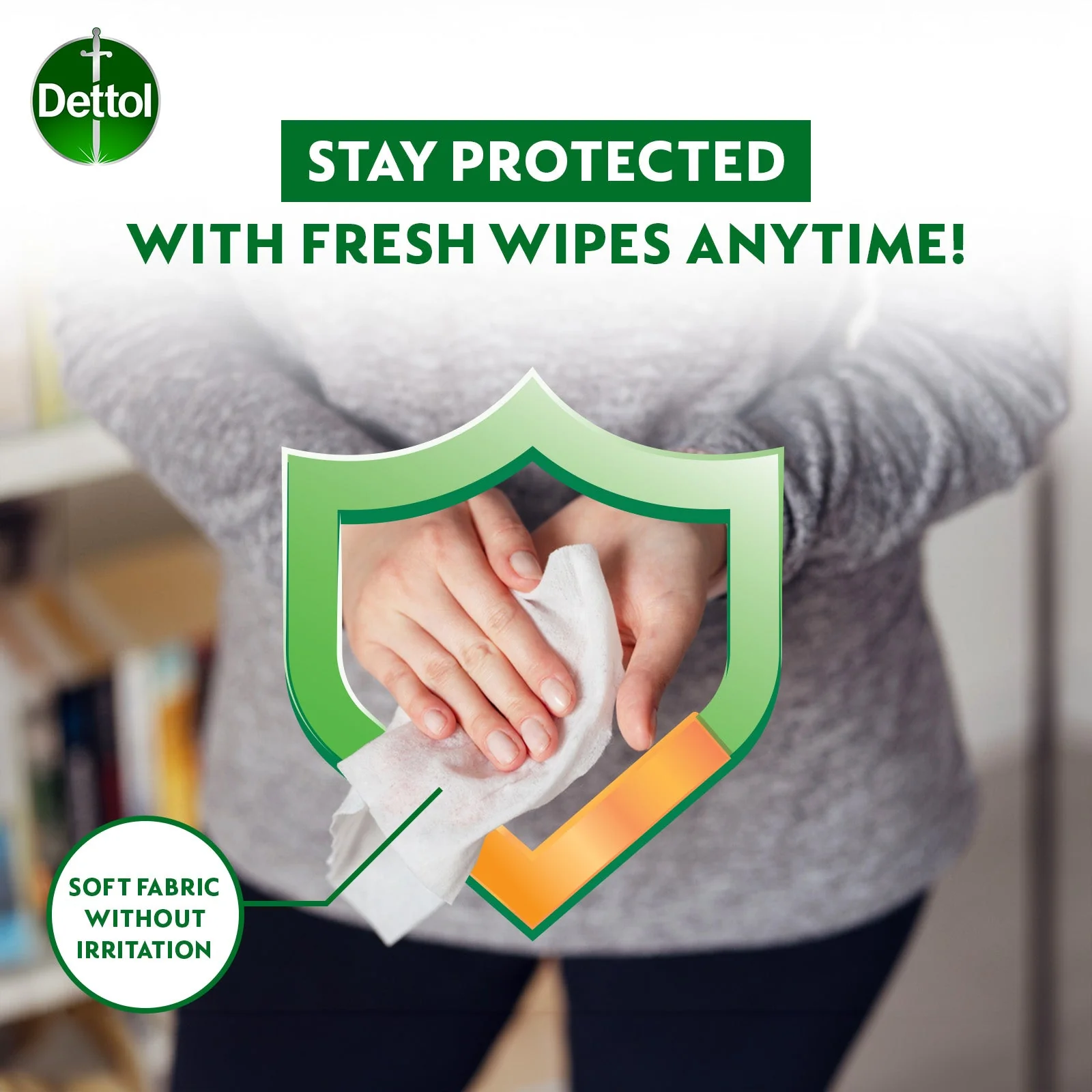 DETTOL WIPES ANTIBACTERIAL 50S - Image 6