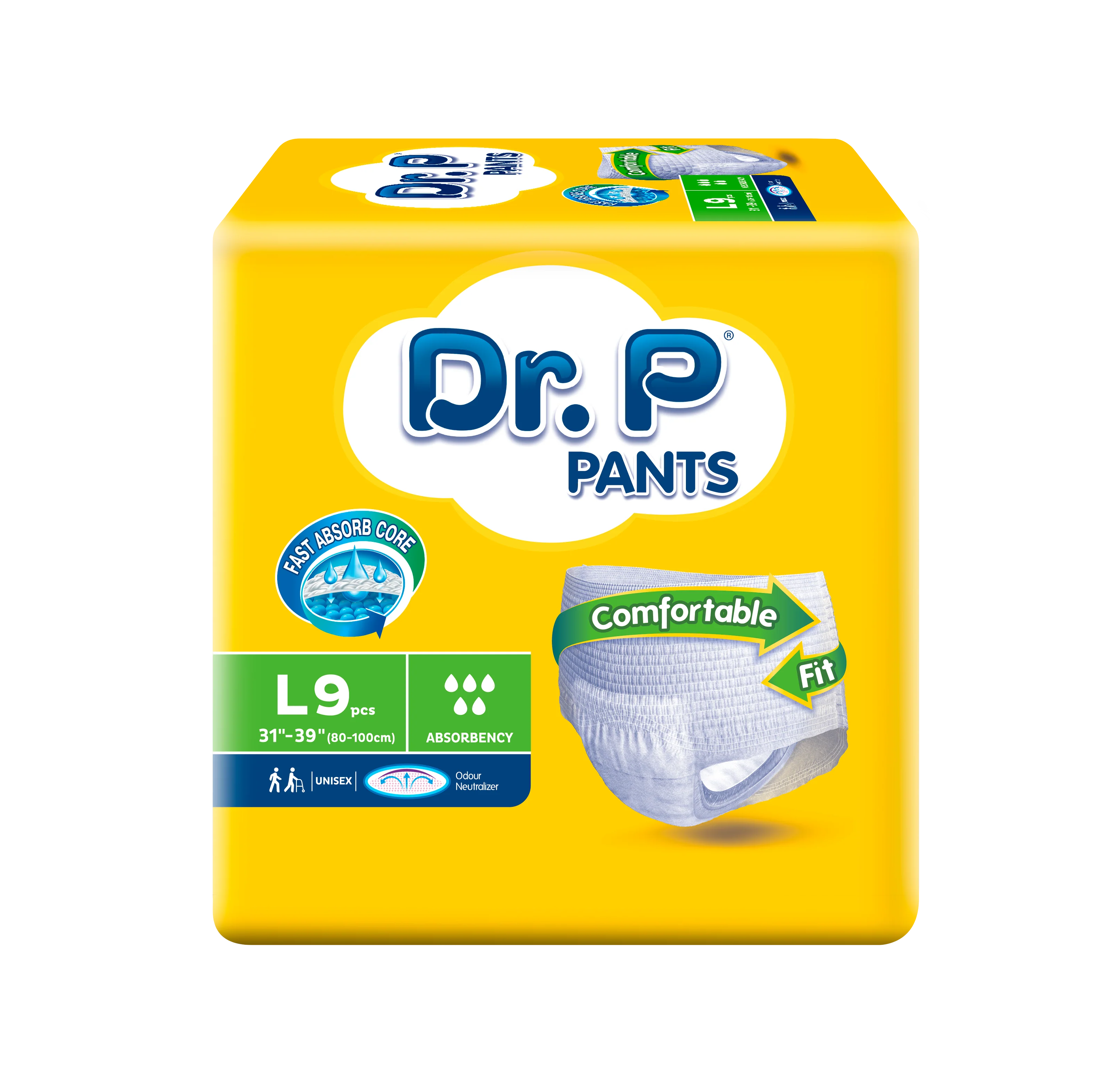 DR P PANTS L 80-100CM 9S