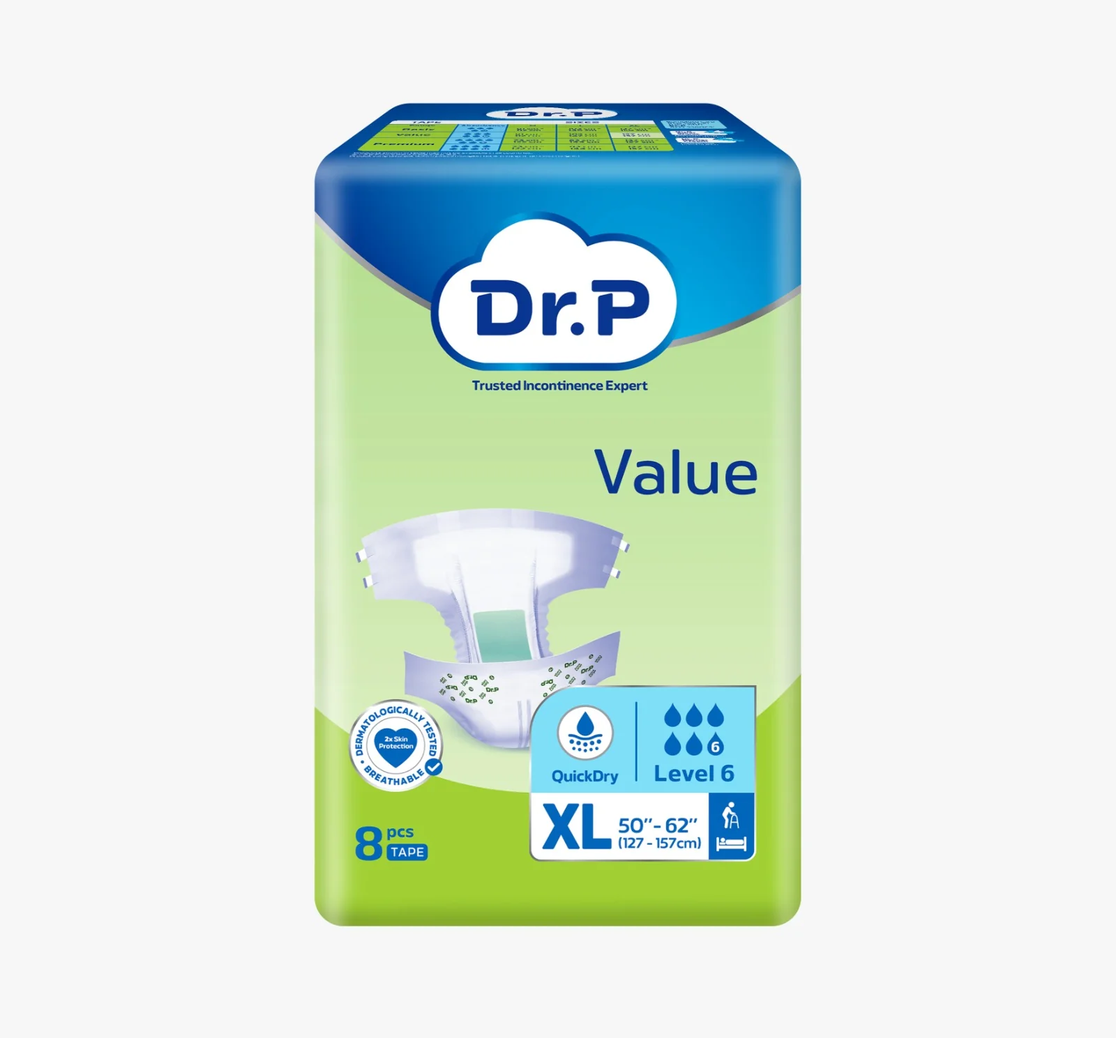 DR P VALUE TAPE XL 8S