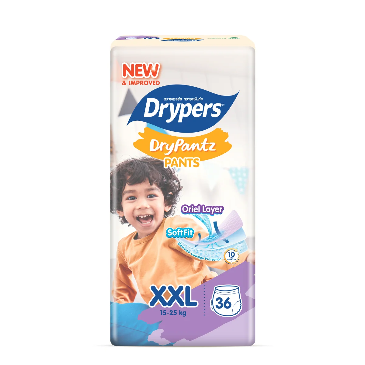 DRYPERS DRYPANTZ XXL 36S