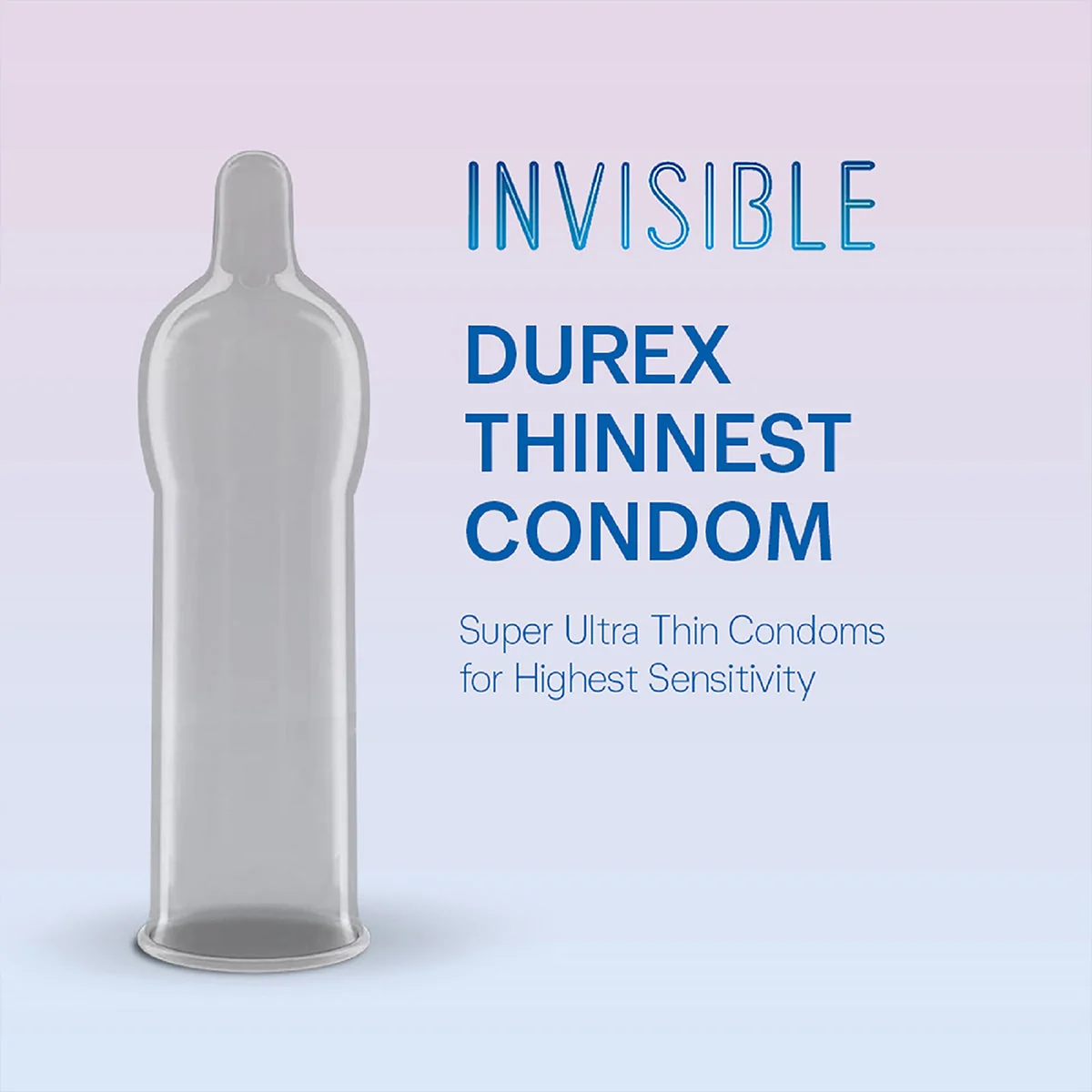 DUREX INVISIBLE EXTRA SENSITIVE 10S - Image 3