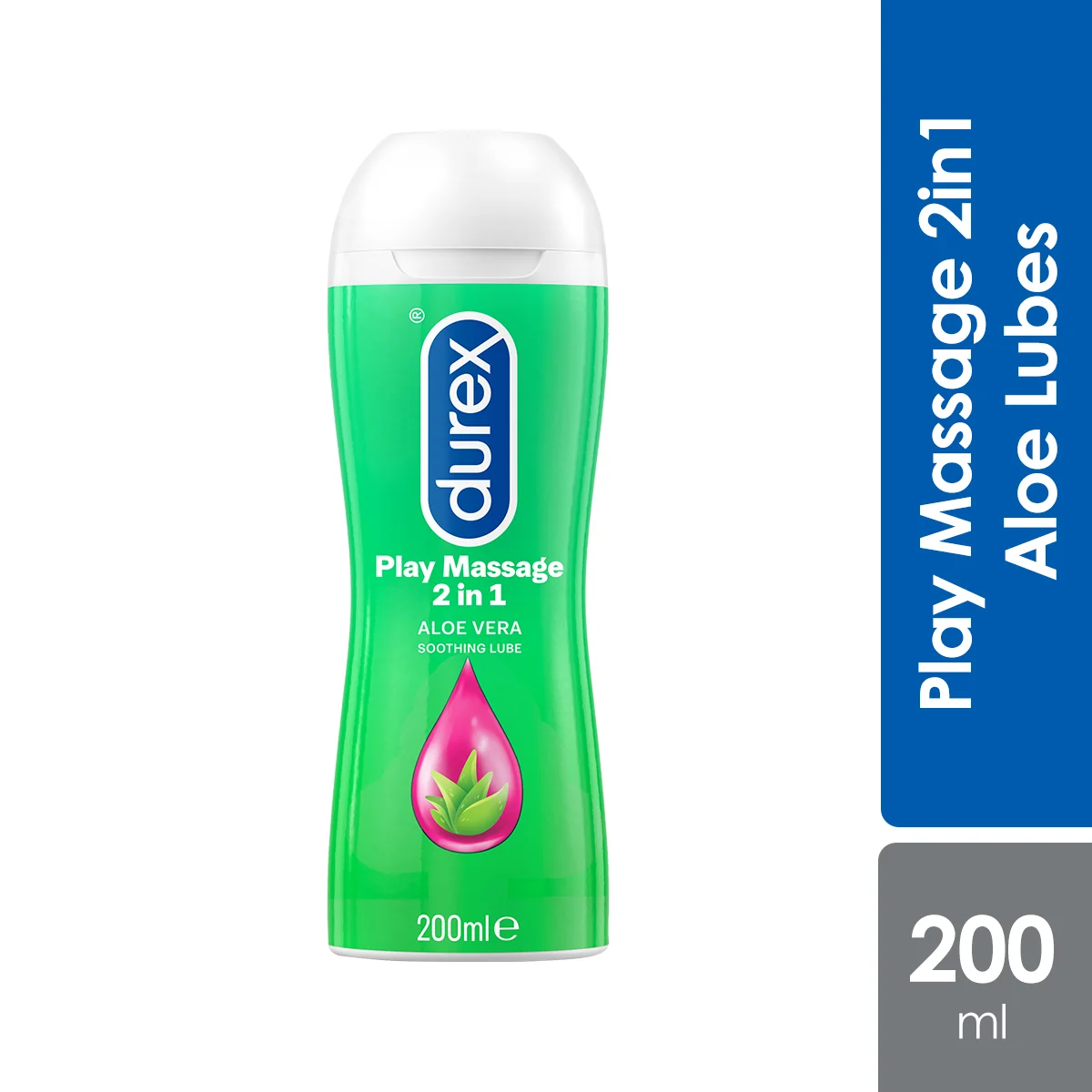 DUREX PLAY MASSAGE 2IN1 SENSUAL ALOE VERA 200ML