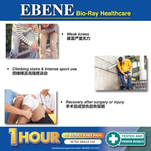 EBENE BIO RAY METAL SUPPORT KNEE GUARD M - Image 4