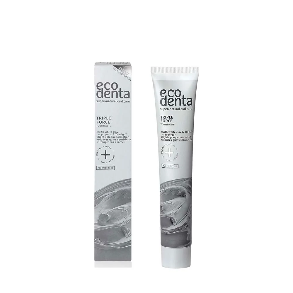 ECODENTA TRIPLE FORCE TOOTHPASTE 100ML