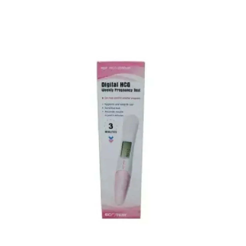 ECOTEST DIGITAL HCG WEEKLY PREGNANCY TEST 1S