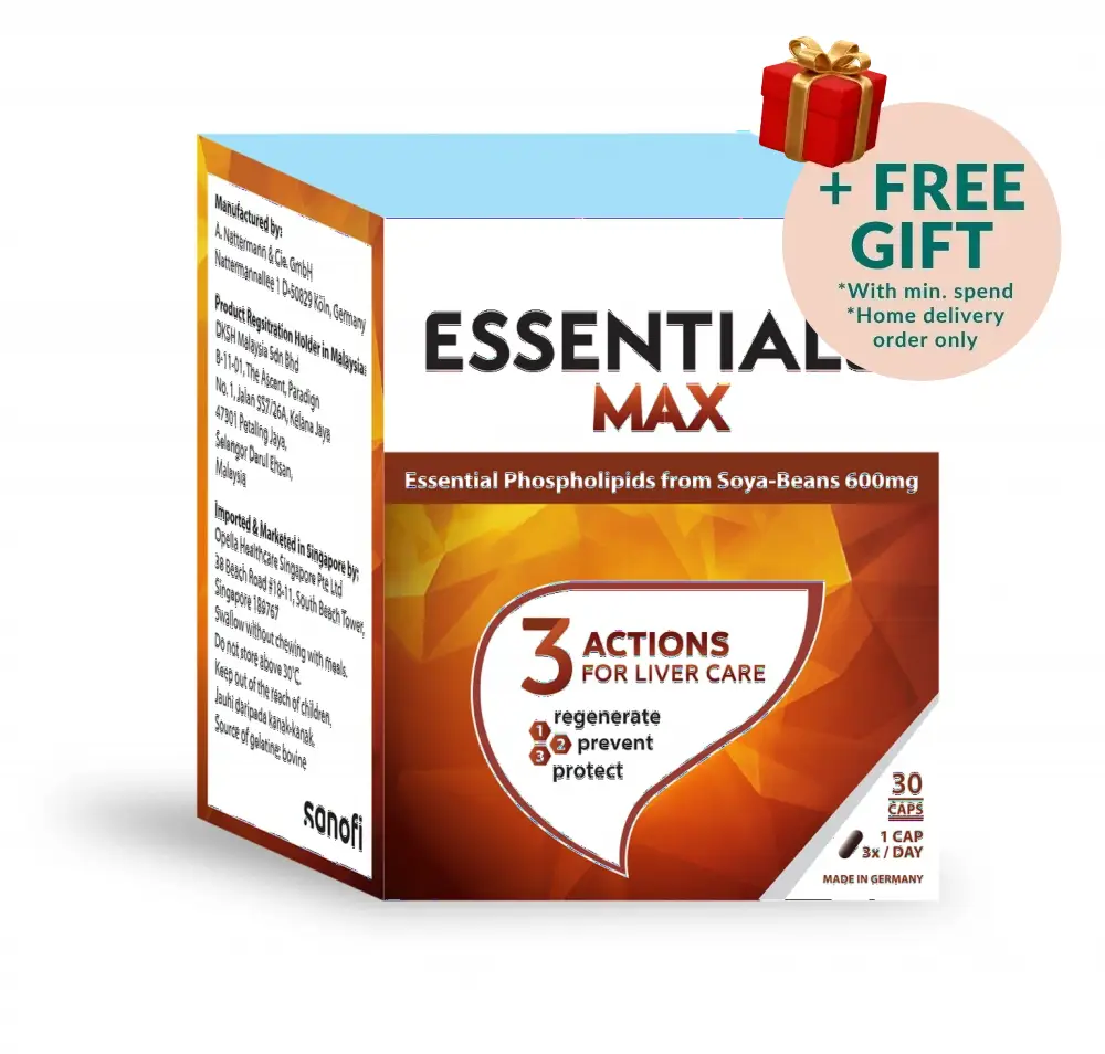 ESSENTIALE MAX 600MG 30S