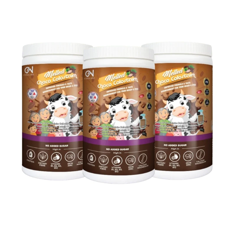 ETERNAL WISE MELTED CHOCO COLOSTRUM 500G 3S + PREMIUM