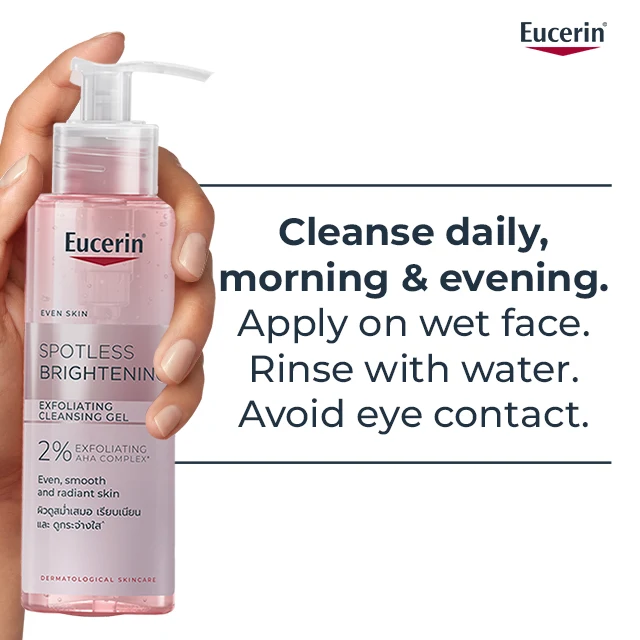 EUCERIN SPOTLESS BRIGHTENING EXFOLIATING CLEANSING GEL 200ML - Image 10