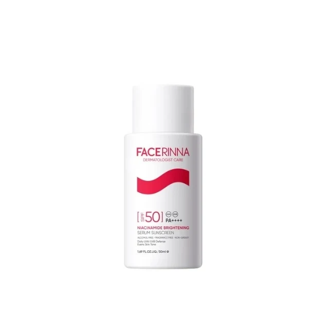 FACERINNA NIACINAMIDE BRIGHTENING SERUM SUNSCREEN SPF50 PA++++ 50ML