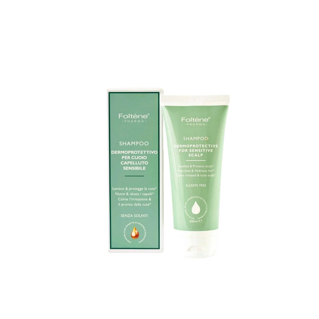 FOLTENE PHARMA DERMOPROTECTIVE SHAMPOO 200ML