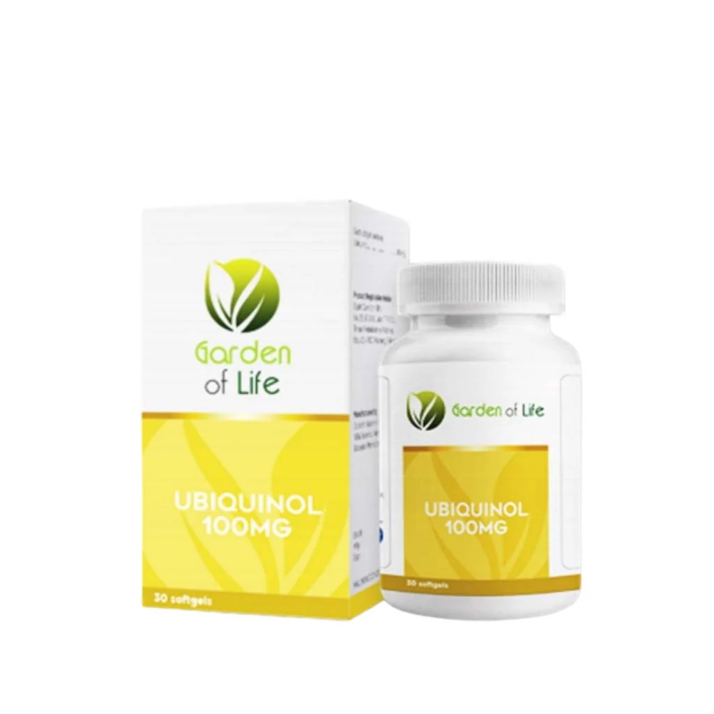 GARDEN OF LIFE COQ10 UBIQUINOL 100MG 30S