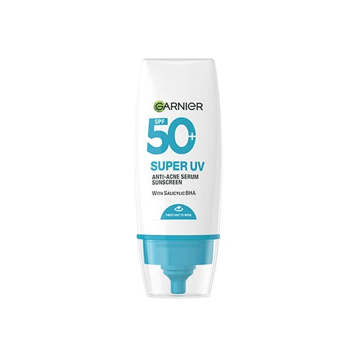 GARNIER BRIGHT COMPLETE ANTI-ACNE UV SERUM SPF50+ 30ML