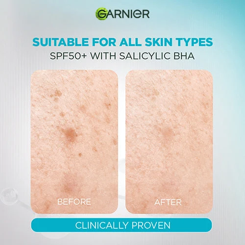 GARNIER BRIGHT COMPLETE ANTI-ACNE UV SERUM SPF50+ 30ML - Image 5