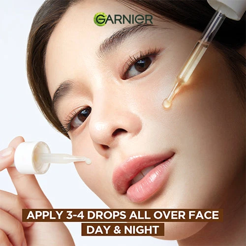 GARNIER BRIGHT COMPLETE OVERNIGHT BOOSTER SERUM 15ML - Image 4