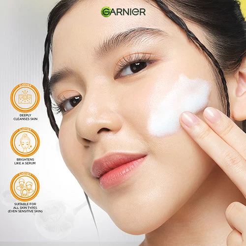 GARNIER BRIGHT COMPLETE SERUM CLEANSER 100ML - Image 3