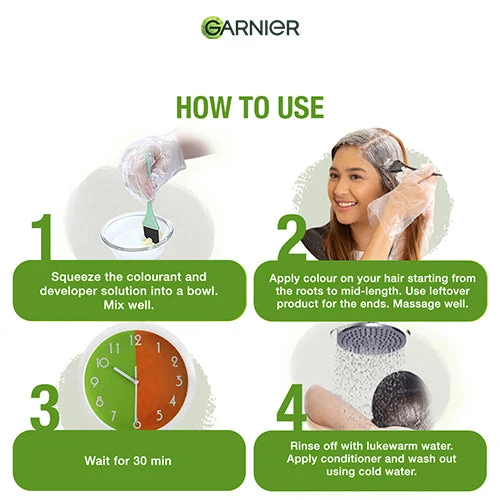 GARNIER COLOR NATURAL EXPRESS CREAM 4 BROWN - Image 4